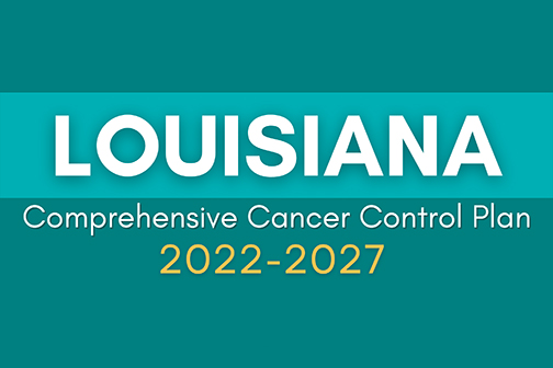 Louisiana Cancer Control Plan cover